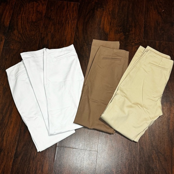 Luxe By Eric Signature Cotton Blend Stretch Skinny Pants 4 Pairs Size 2 - Picture 3 of 16